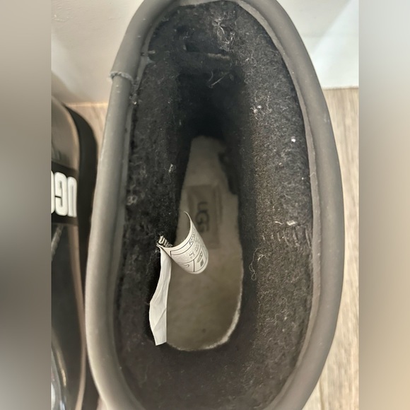 Ugg classic clear mini faux shearling rain boots - Picture 10 of 12